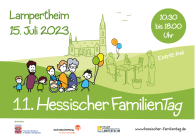 Postkarte Hessischer Fam Tag 2023